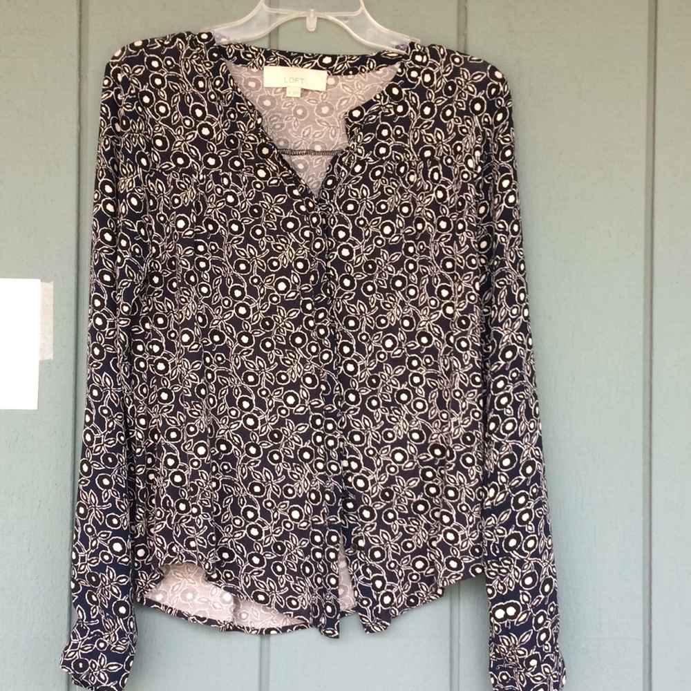 Loft button down shirt